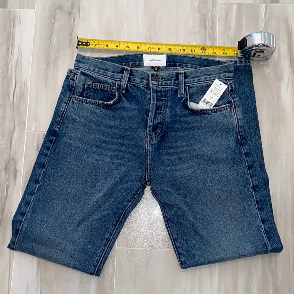 Current/Elliott Original Straight Crop, Made in the USA, 27x28, NWT $248 MSRP - Picture 5 of 14